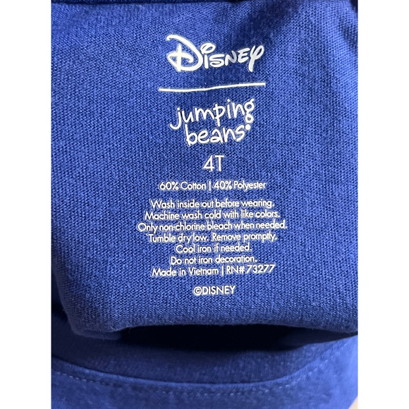 Disney Jumping Beans Little Mermaid Graphic Tee Size 4T - Picture 3 of 4